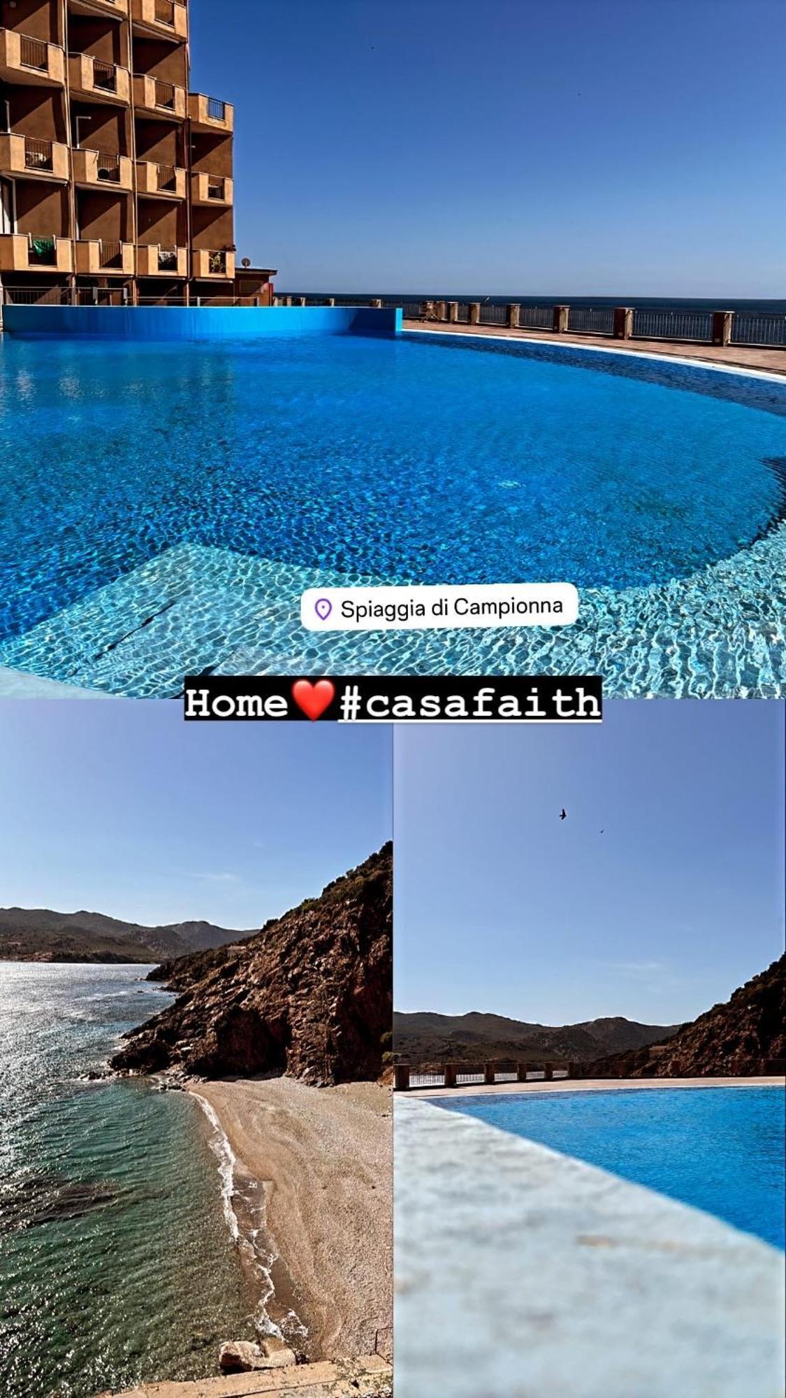 Aparthotel Casa Faith Campionna Exterior foto